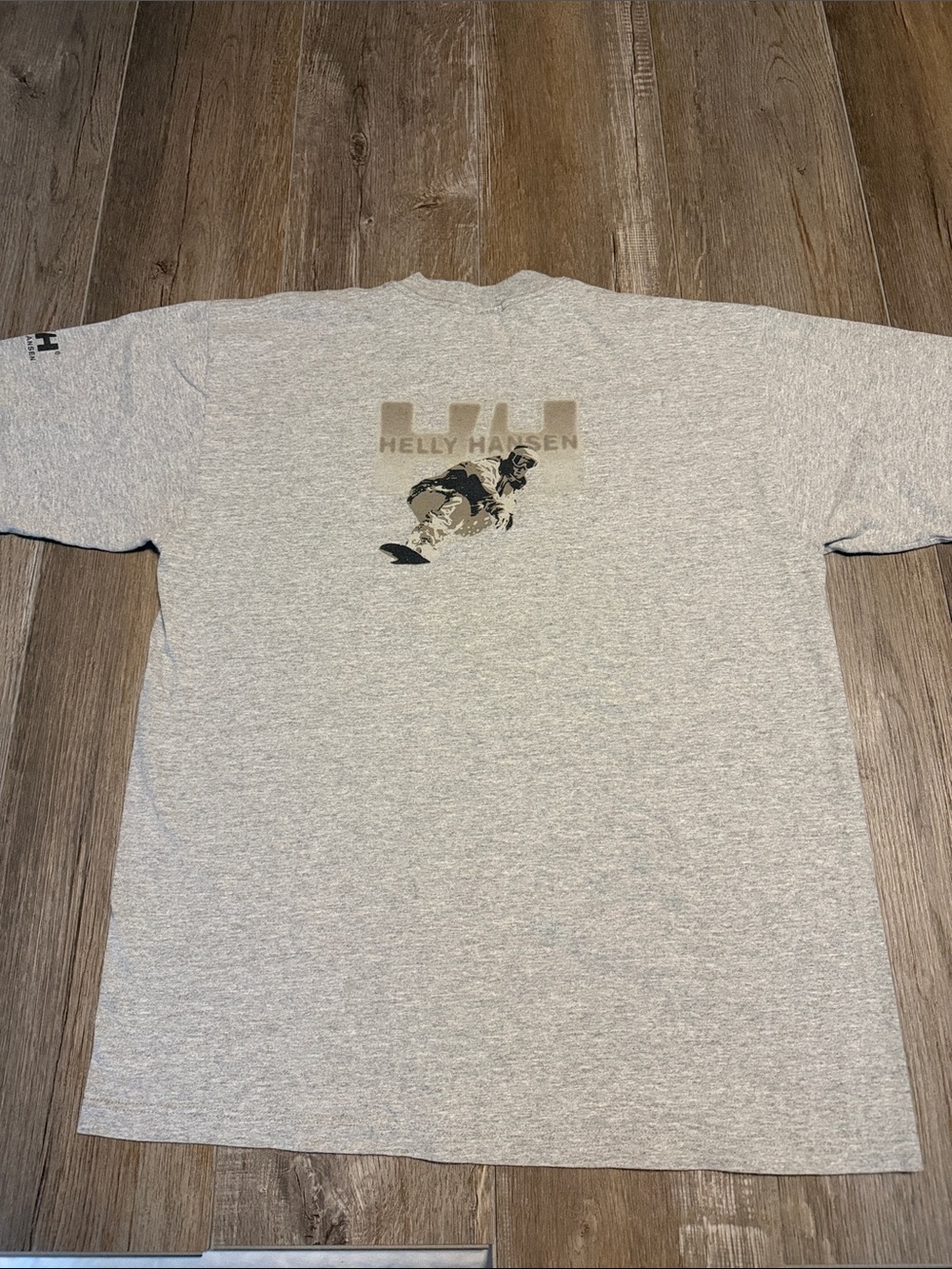 Helly Hansen Vintage Light Gray Graphic Tee